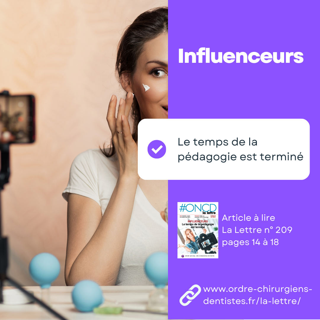 Influenceurs : le temps de la pédagogie est terminé