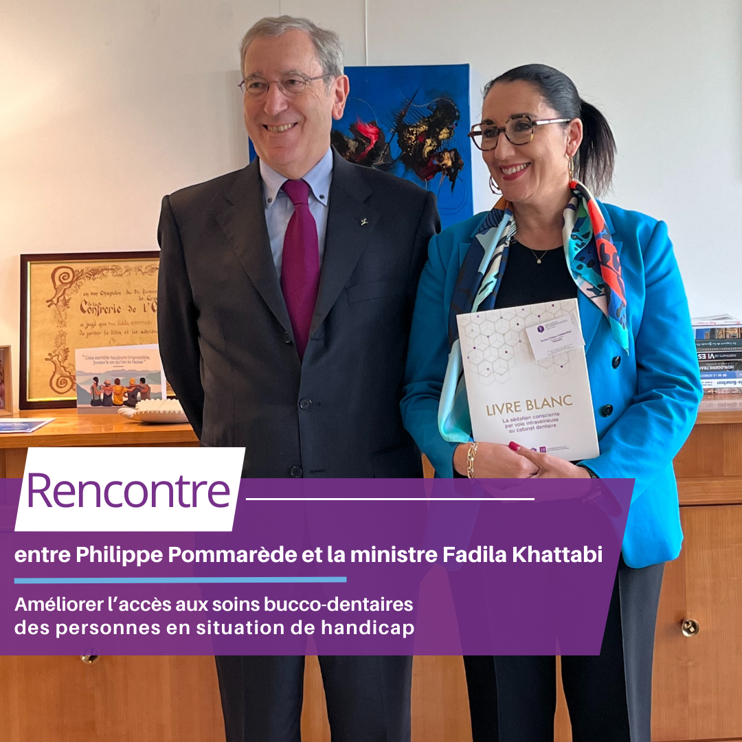 Rencontre entre Philippe Pommarède et la ministre Fadila Khattabi