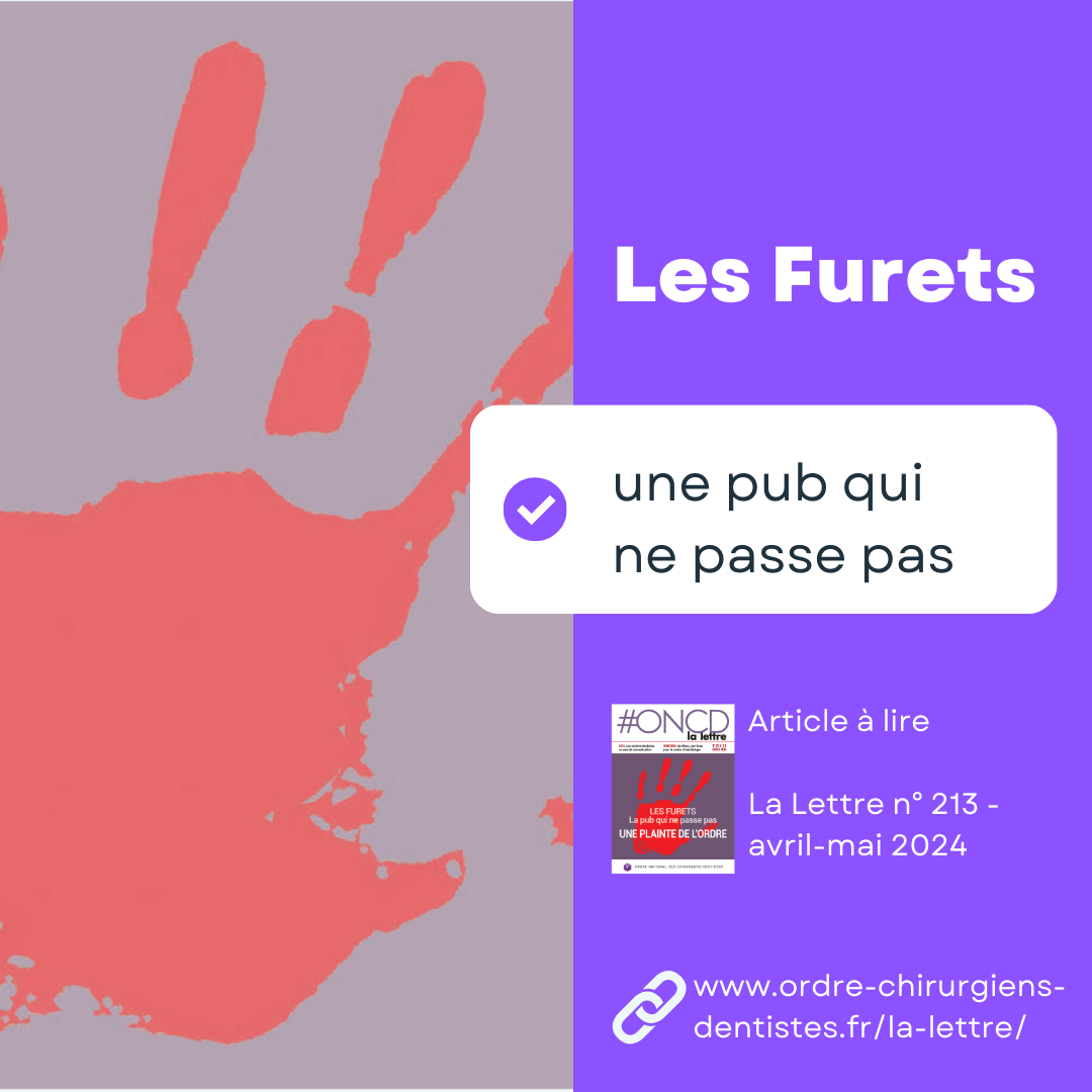 Les Furets : une pub qui ne passe pas