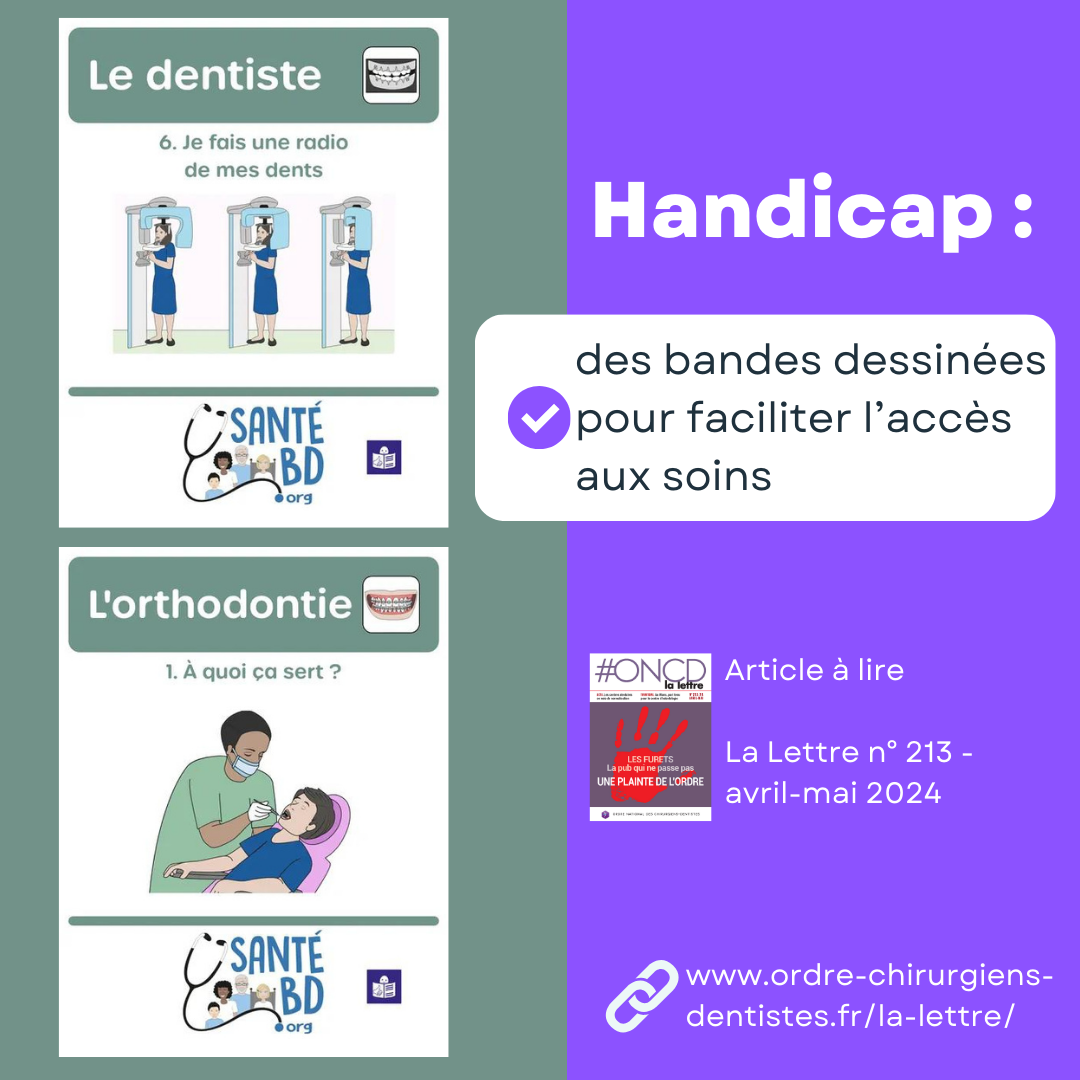 Handicap : des bandes dessinées pour faciliter l’accès aux soins