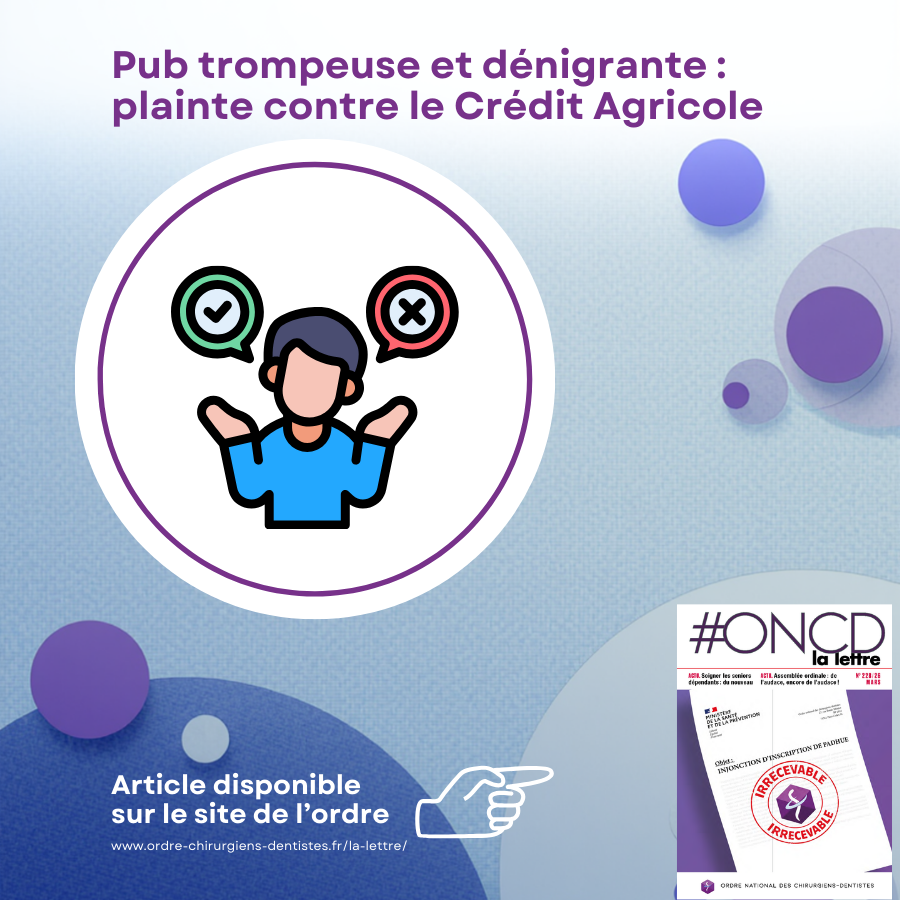 Pub trompeuse et dénigrante : plainte contre le Crédit Agricole